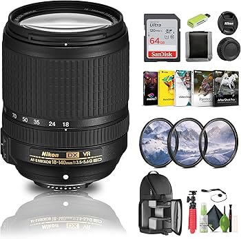 Amazon.com : Nikon - AF-S DX NIKKOR 18-140mm f/3.5-5.6G ED VR Zoom