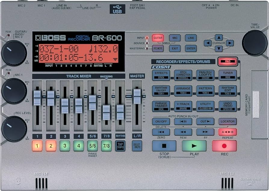 Amazon.com: Boss BR-600 Digital Multitrack Recorder : Musical