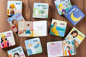My Little Library: Bible Stories (12 Board Books) : Little