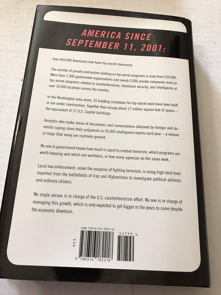 Top Secret America: The Rise of the New American Security State