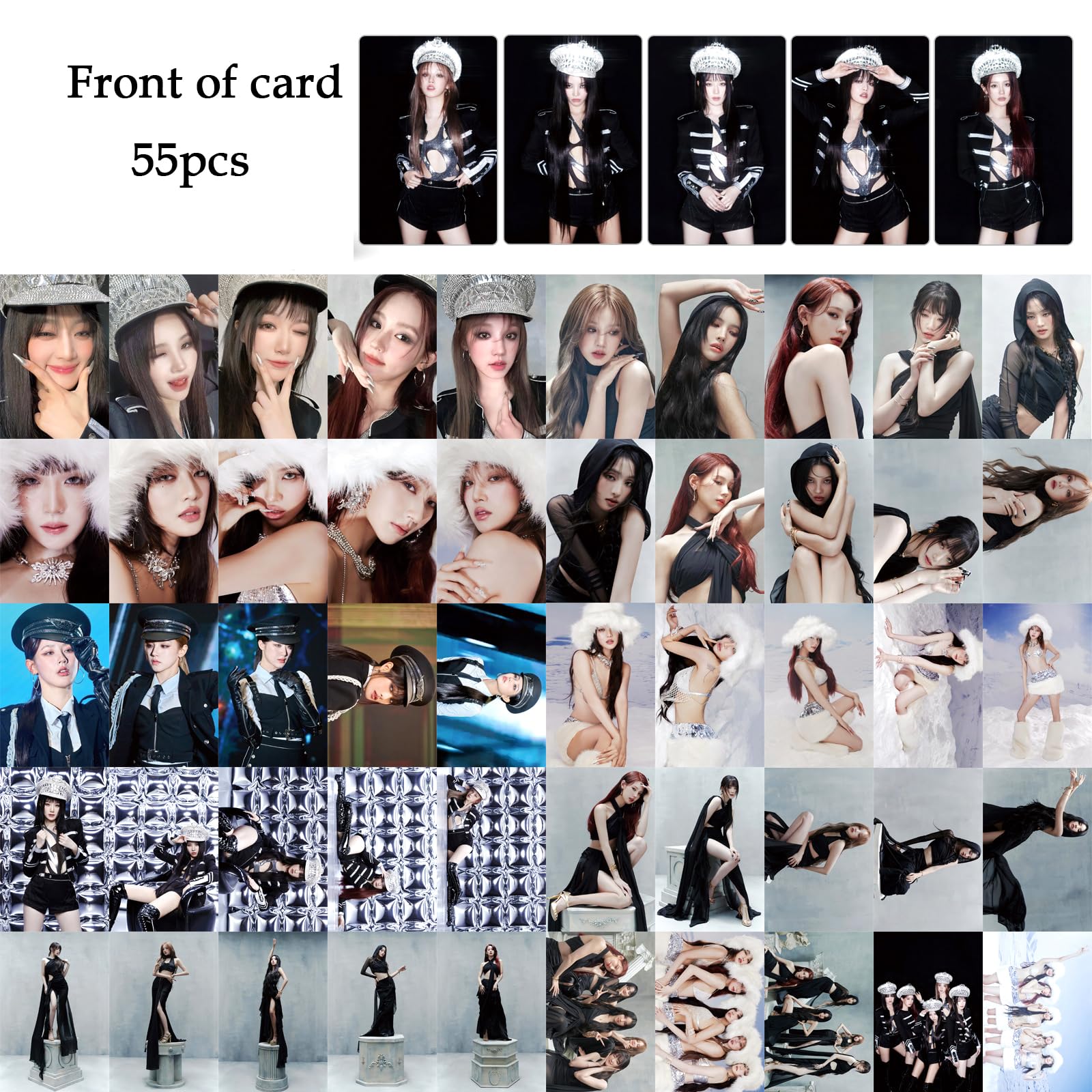 Amazon.co.jp: PYAJUU (G) I-DLE フォトカード 55枚 (G) I-DLE 2nd