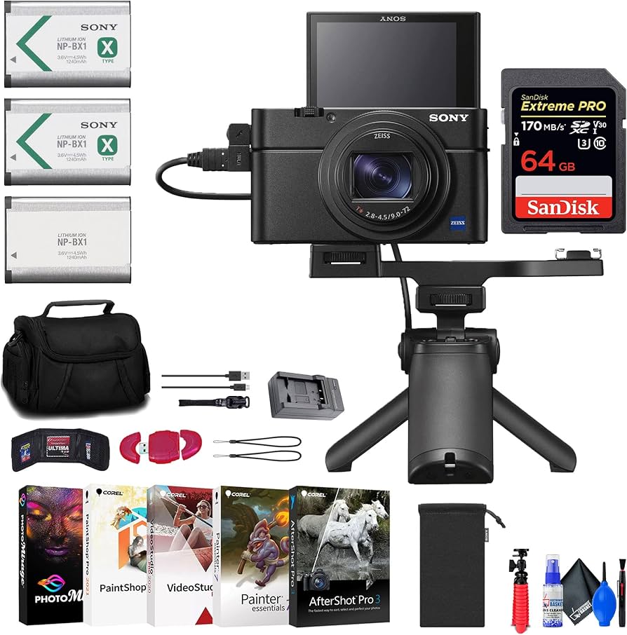 Amazon.com: Sony Cyber-Shot DSC-RX100 VII Digital Camera with