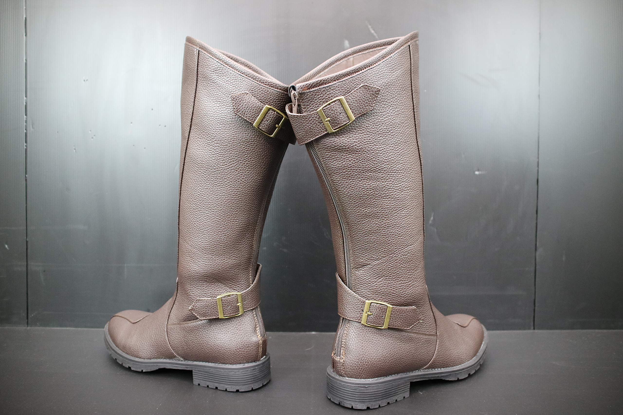 Amazon.co.jp: 斜めカット 特攻ブーツ 茶 27．5cm : ファッション