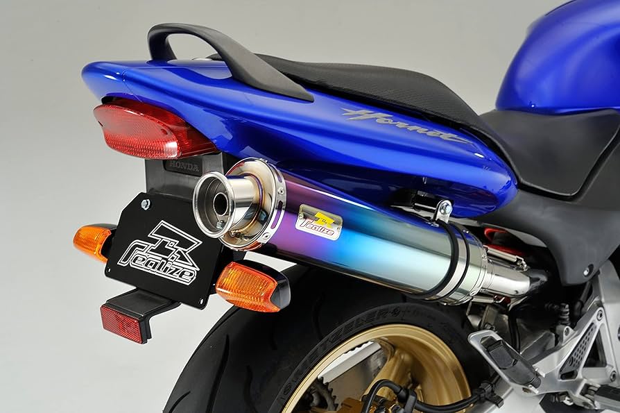 Amazon | Realize ホーネット250 バイクマフラー MC31 1996年～2007年