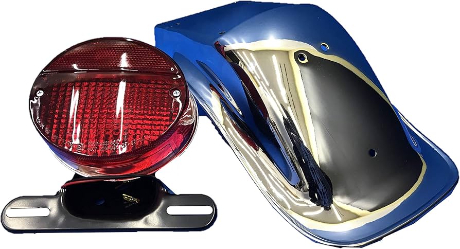 Amazon | Z2 テールランプ 赤＋リア メッキ フェンダー ゼファー