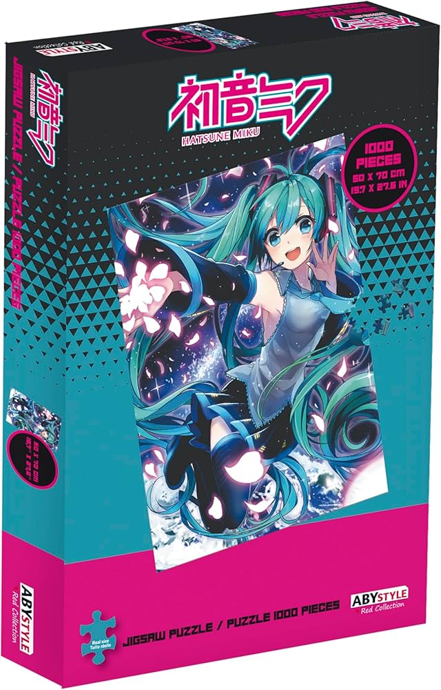 Amazon.com: ABYstyle Hatsune Miku 1000 pcs Petals Jigsaw Puzzle