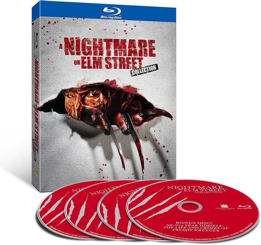 Amazon.co.jp: エルム街の悪夢 コレクターズ・ボックス(4枚組)【初回