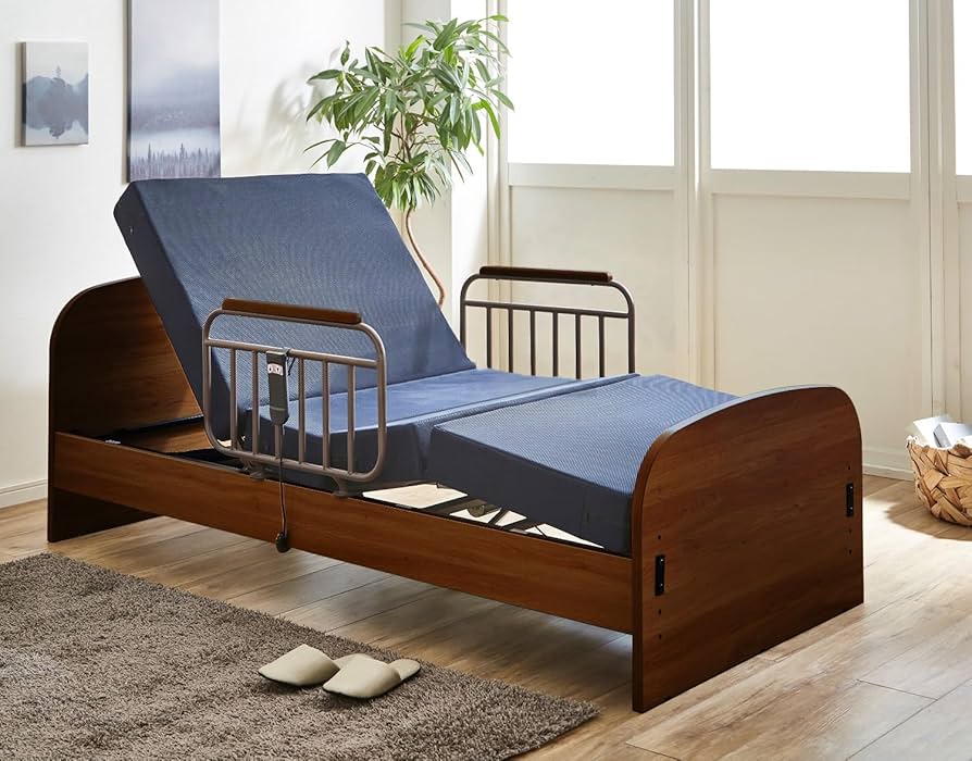 Amazon.co.jp: 電動ベッド 介護ベッド 電動 介護用ベッド 頑丈
