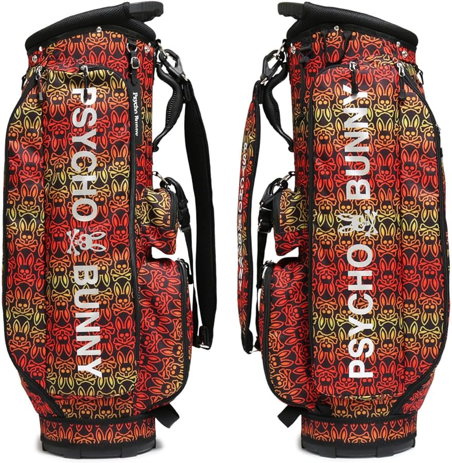 Amazon.co.jp: [サイコバニー] ゴルフ キャディバッグ カート型 9型 4