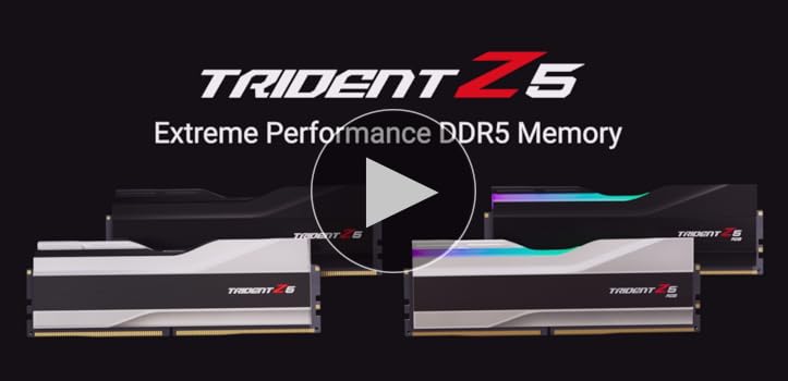 G.SKILL Trident Z5 RGB Series DDR5 RAM (Intel XMP 3.0) 96GB