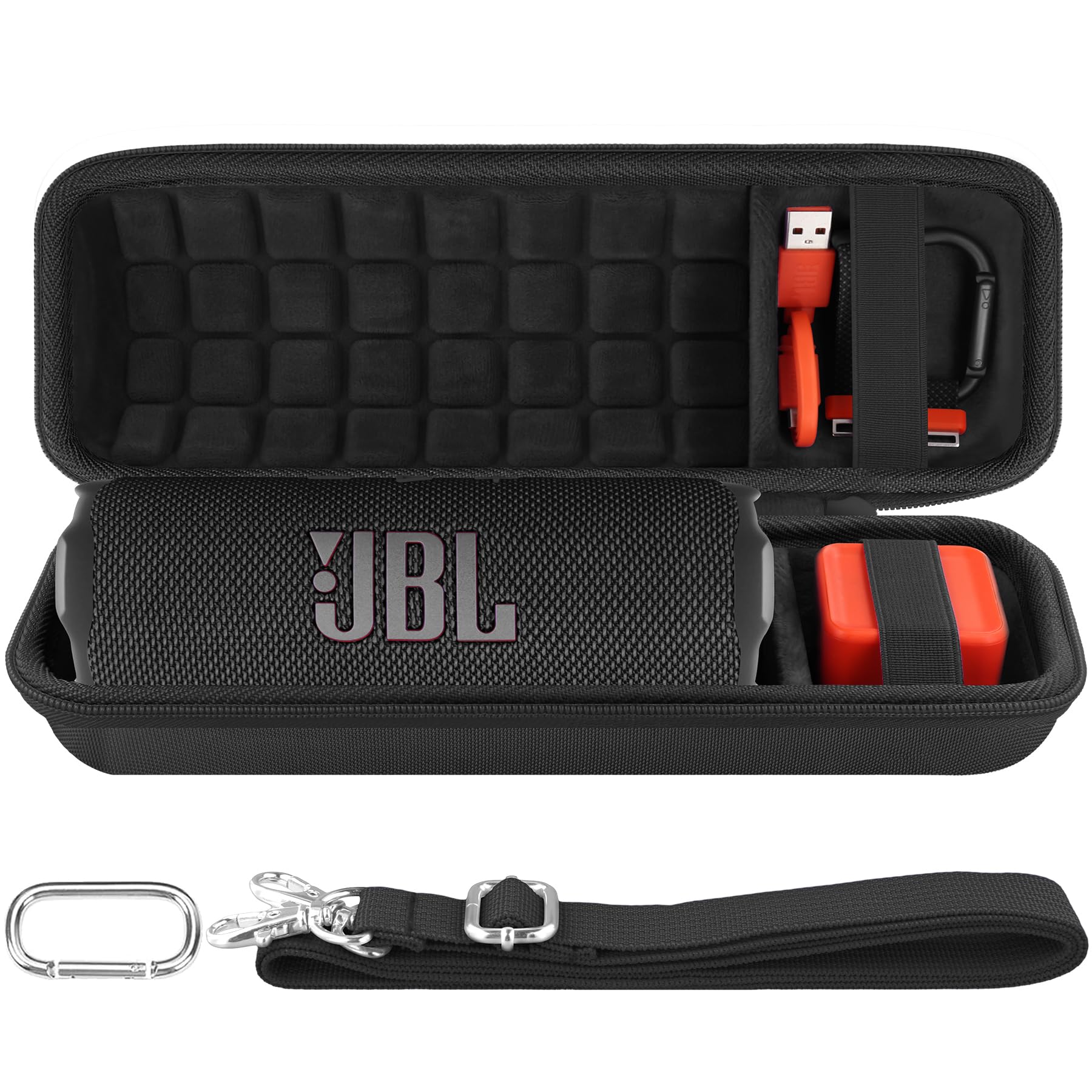 Amazon.com: co2CREA Hard Travel Case for JBL Flip 7/6/5 Waterproof
