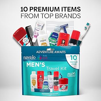 Amazon.com : Handy Solutions 10 Piece Resealable Men's Travel Kit