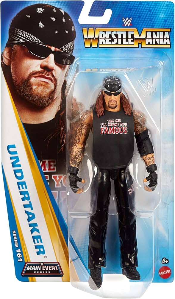 Amazon.co.jp: Mattel WWE アンダーテイカー アクションフィギュア