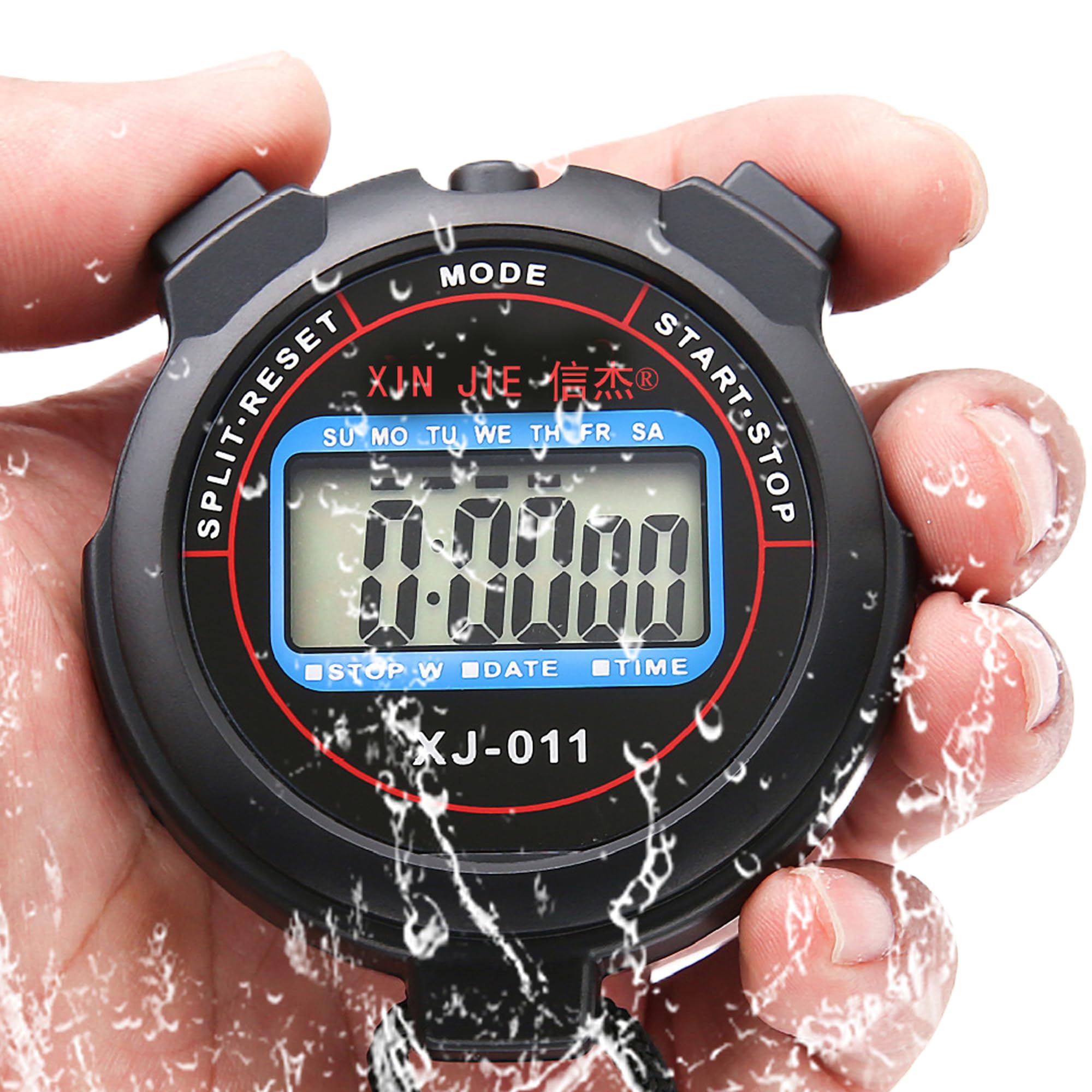 Amazon.co.jp: DEVENTORZ ストップウォッチ スポーツタイマー 防水 高