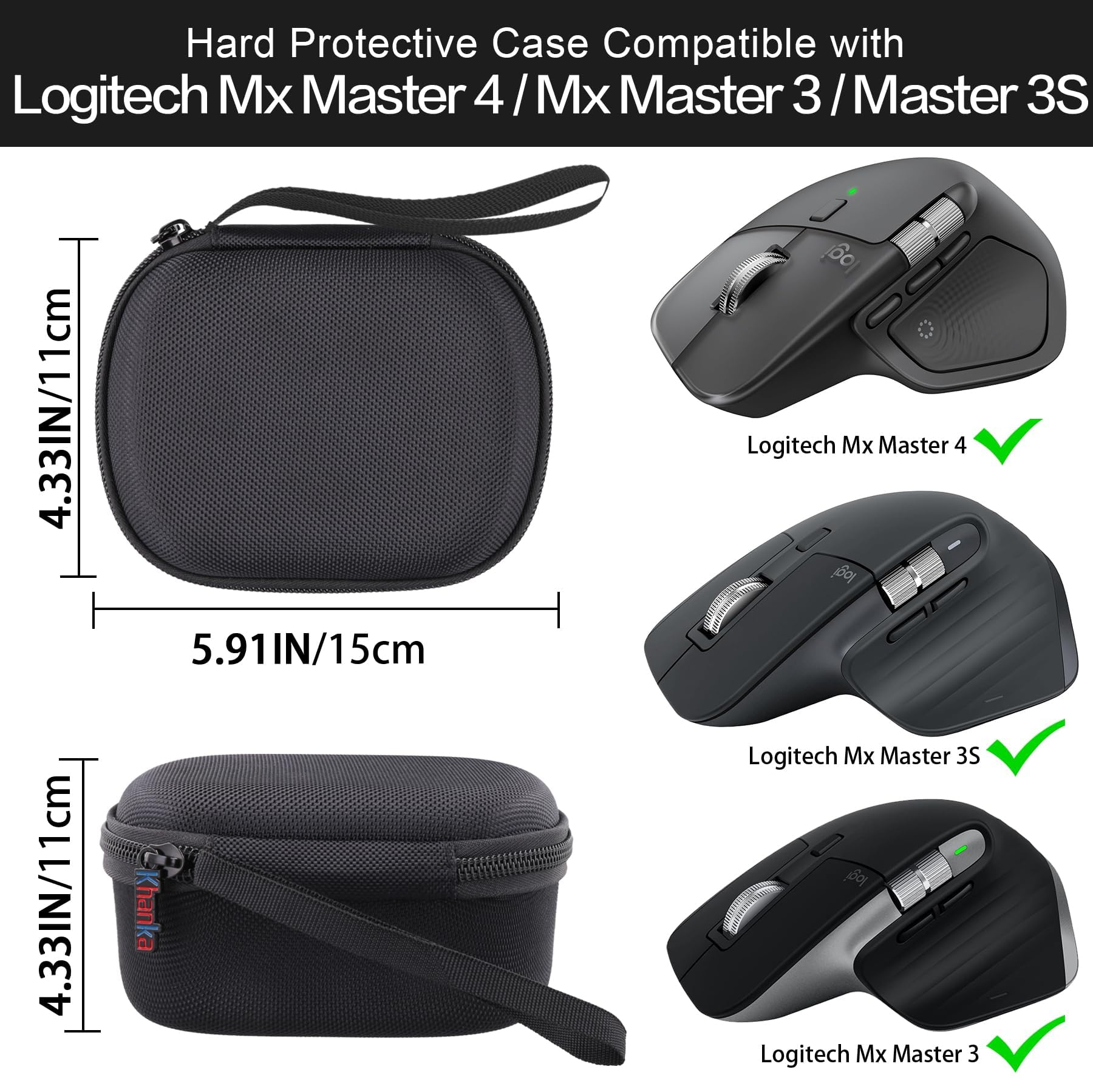 Amazon.com: khanka for Logitech Mx Master 4 / Mx Master 3 / Master