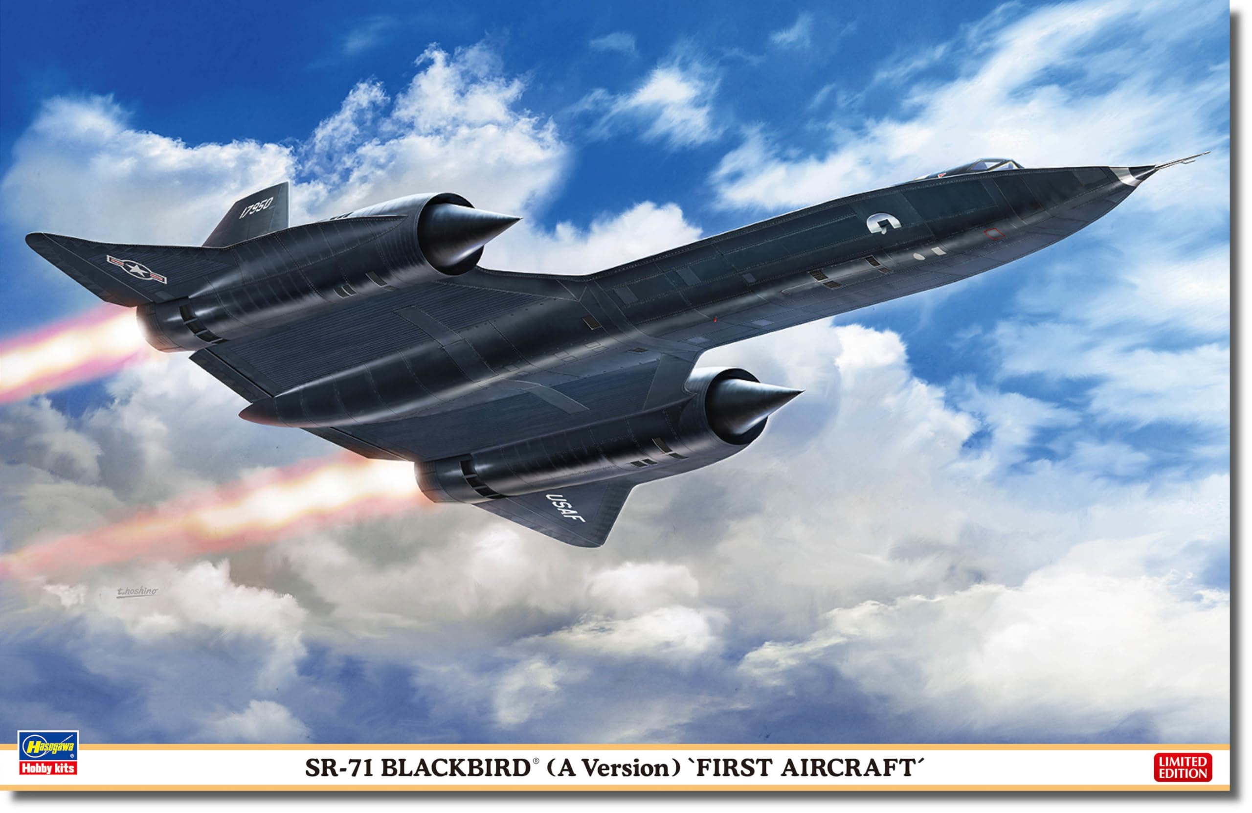Amazon | ハセガワ 1/72 アメリカ空軍 SR-71 ブラックバード(A型) 初