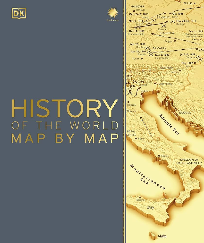 Amazon | History of the World Map by Map (DK History Map by Map