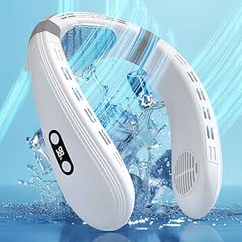 Amazon | 【ネッククーラー 2024年夏新型】首掛け扇風機 瞬時冷却 冷却