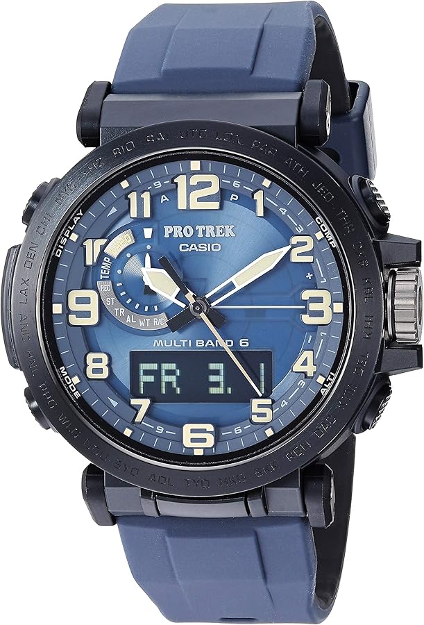 Amazon.co.jp: カシオ メンズ PRO Trek ステンレススチール クォーツ