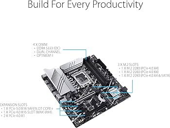 Amazon | ASUS Prime Z790M-Plus D4 LGA 1700(Intel 14th、12th&13th