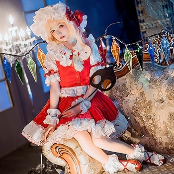 Amazon.co.jp: [milky time] フランドール スカーレット コスプレ
