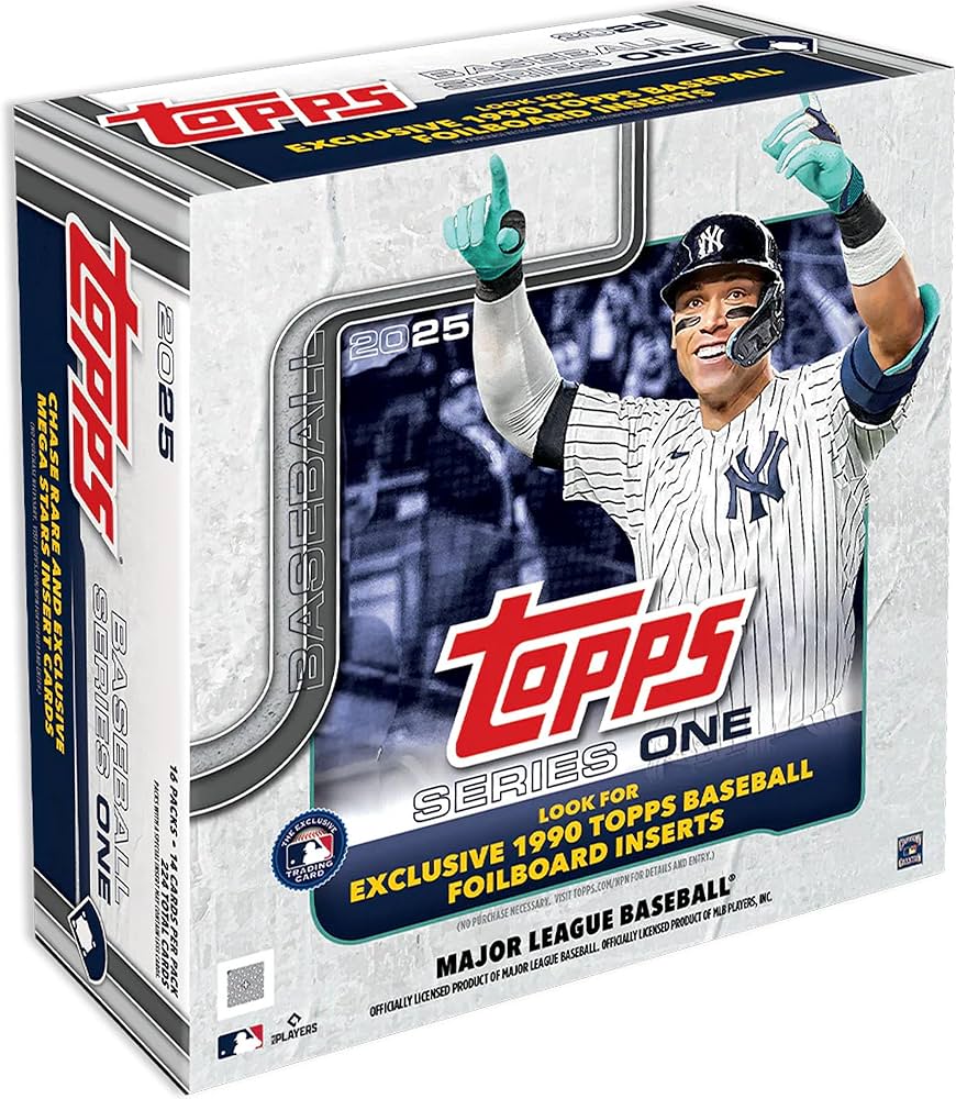 Amazon.com: 2025 Topps Series 1 Baseball - Factory Sealed - Mega