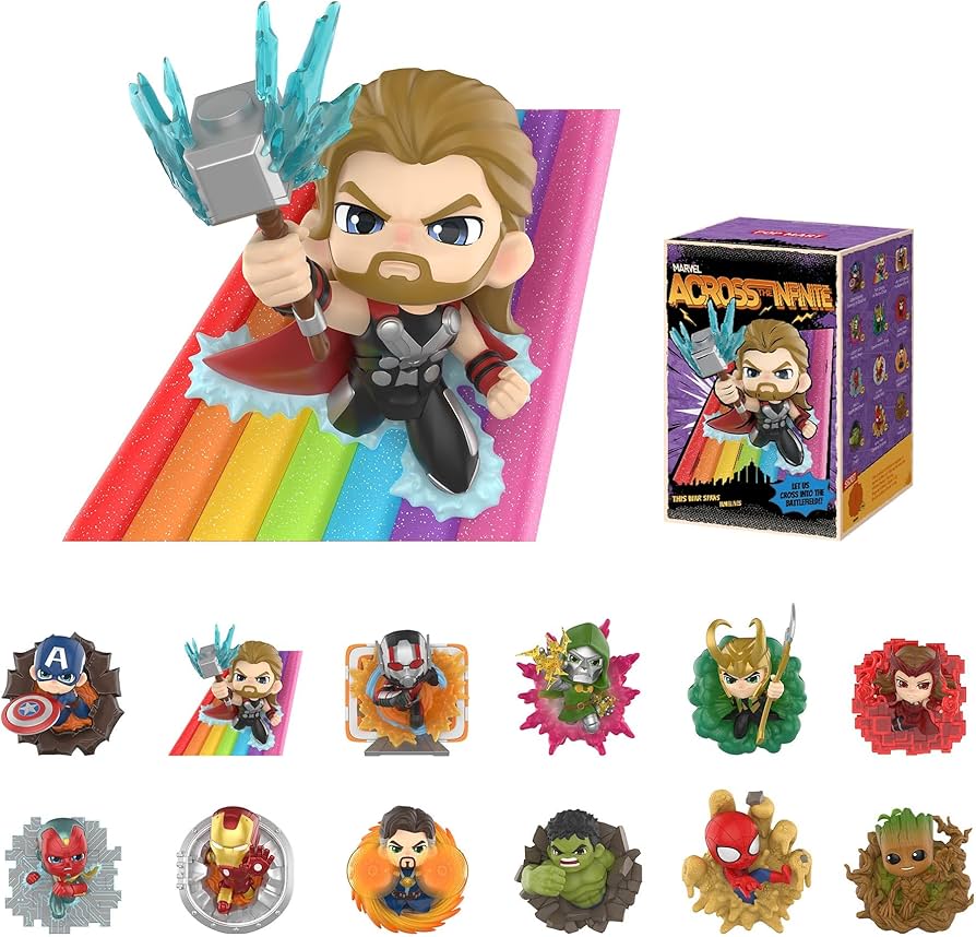 Amazon.co.jp: POP MART Marvel Across the Infinite シリーズ【1