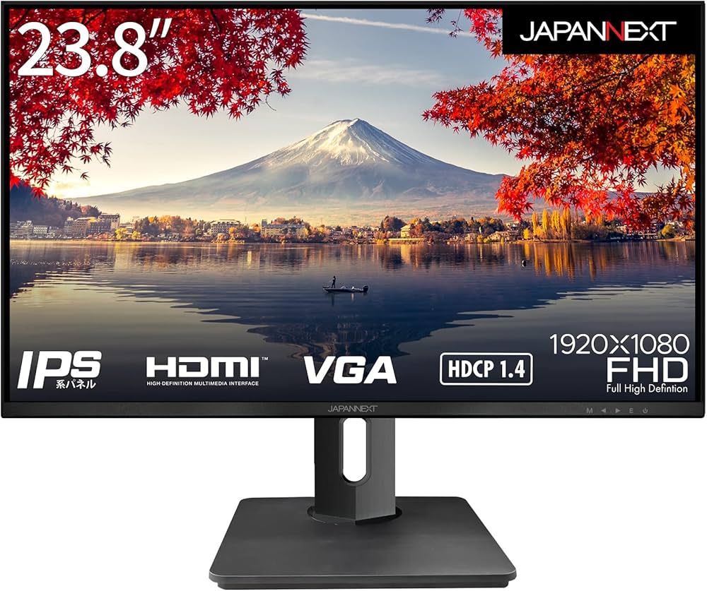 Amazon.co.jp: JAPANNEXT 23.8インチ モニター フルHD 1920x1080解像度