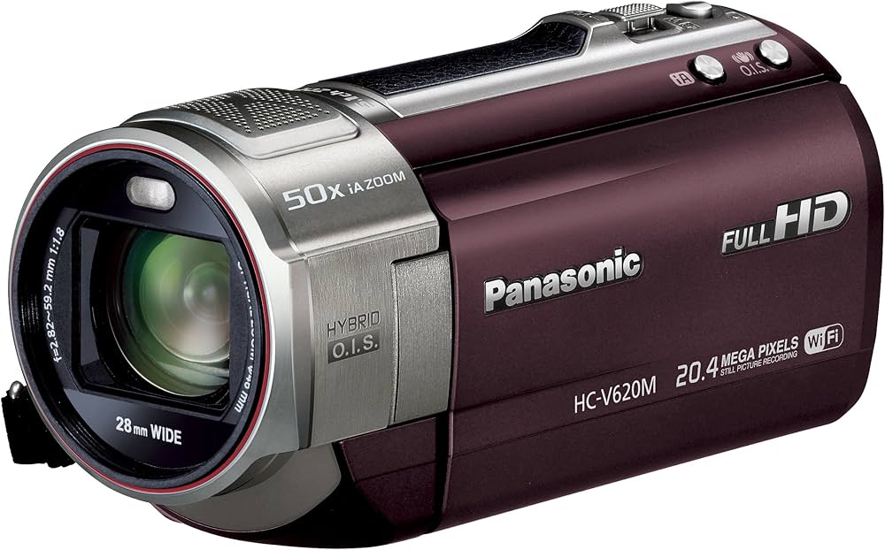 Amazon.co.jp: パナソニック デジタルハイビジョンビデオカメラ V620