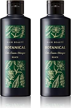 EUTURE ボタニカル カラーシャンプー ブラック 200ml 4本セット Amazon
