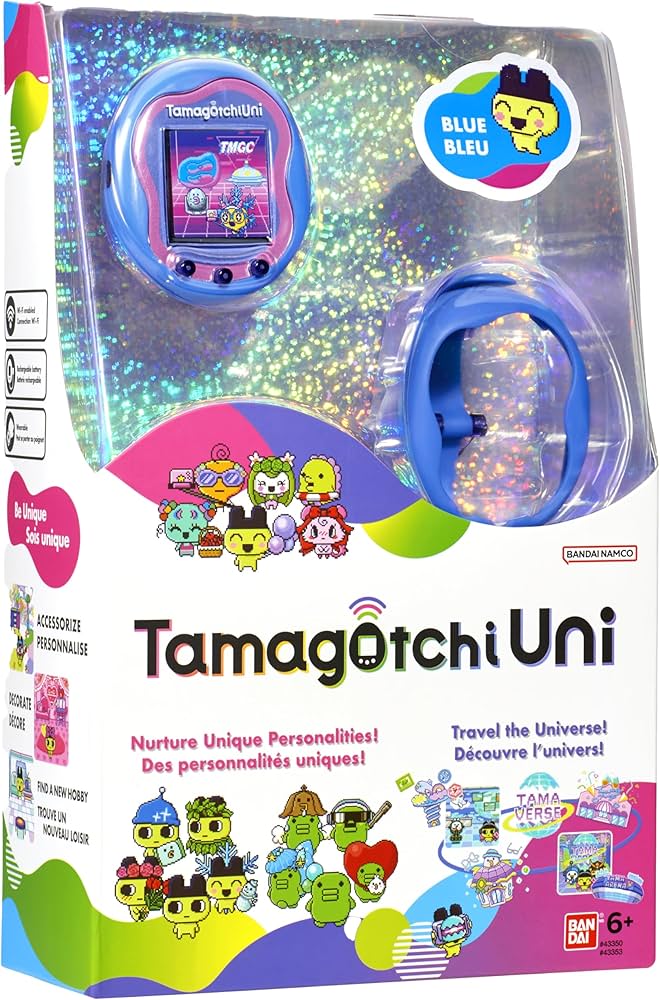 Amazon | Tamagotchi Uni - ブルー (Amazon限定)。 | ハンドヘルド