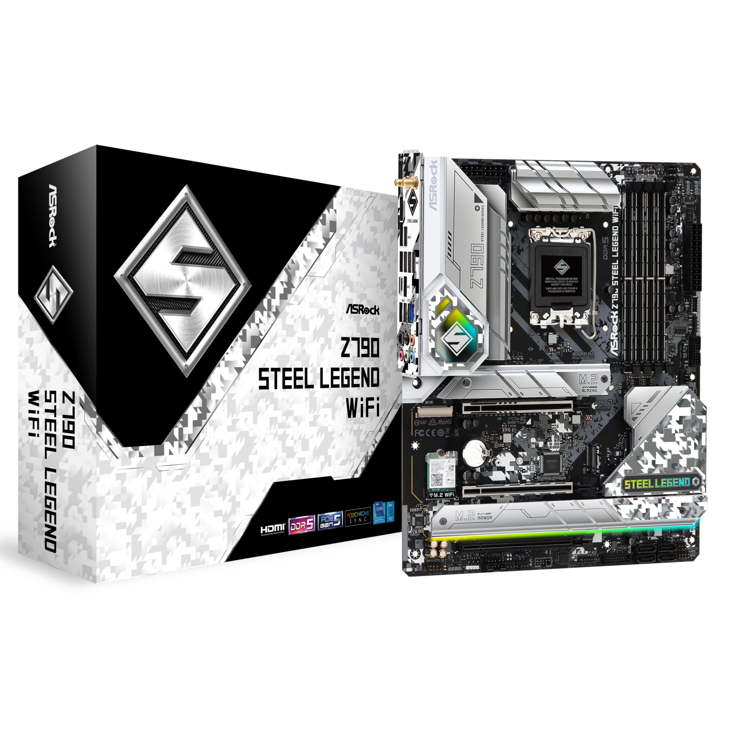 ASRock MB ASROCK | Z790 Steel Legend WiFi : Amazon.ca: Electronics
