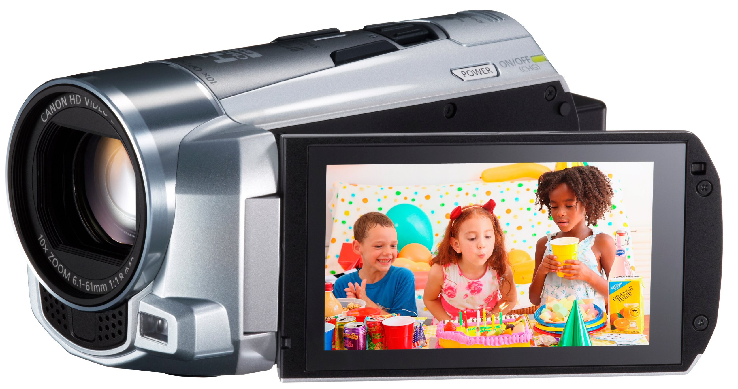 Amazon | Canon デジタルビデオカメラ iVIS HF M51 シルバー 光学10倍