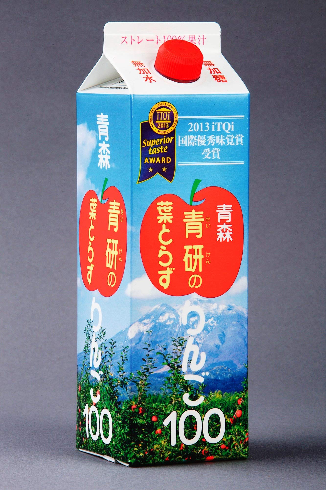 Amazon.co.jp: 青研 葉とらずりんご100 （1000ml× 6本） : 食品