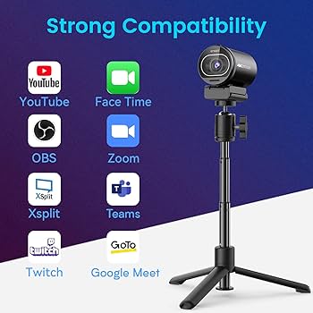 Amazon.com: EMEET S600 4K Webcam for Streaming - Sony 1/2.55