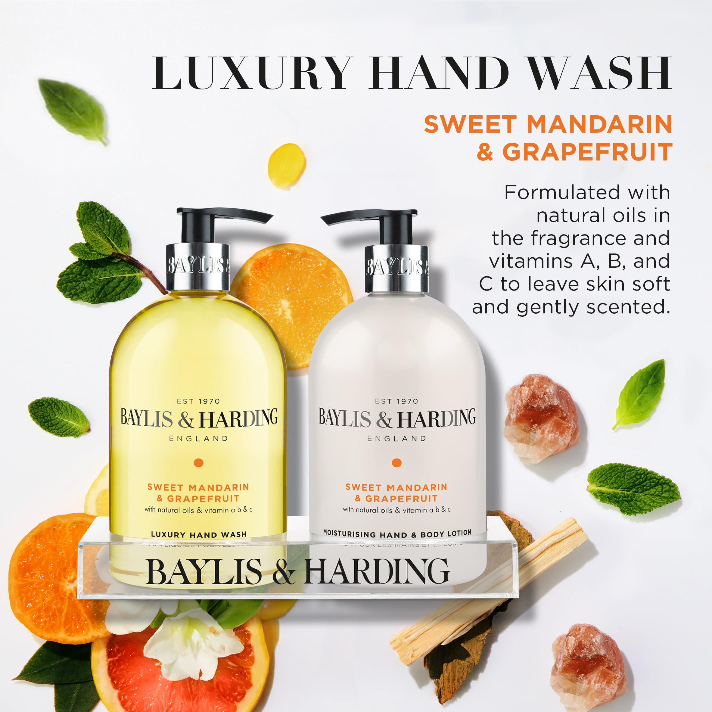 Baylis & Harding Sweet Mandarin & Grapefruit Hand Wash & Body