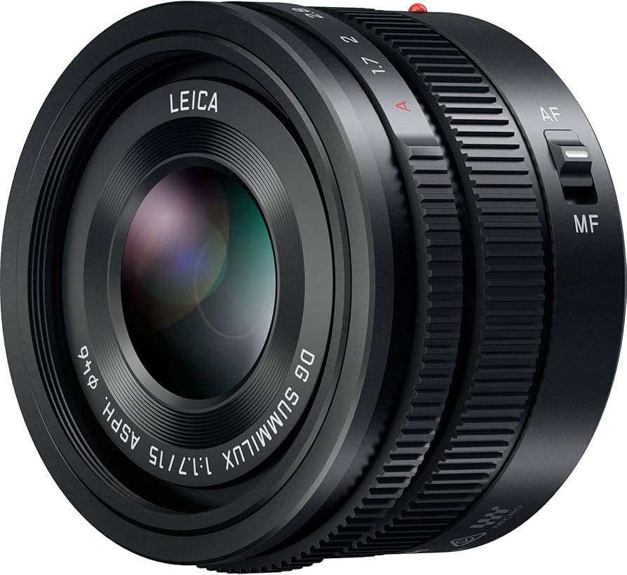 Panasonic LUMIX G Leica DG SUMMILUX Lens, 15MM, F1.7 ASPH