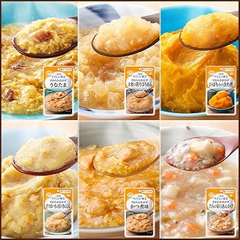 Amazon | キューピー やさしい献立 舌でつぶせるセット (12袋入) 介護