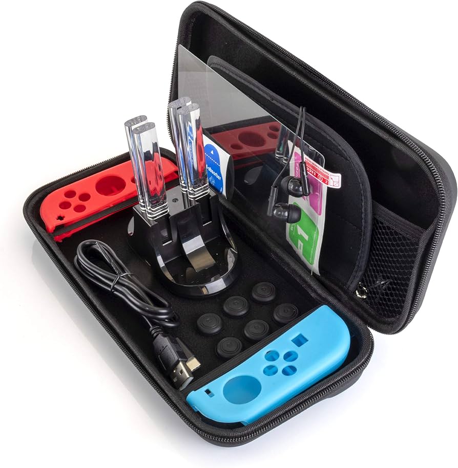Amazon.com: Gamefitz 14 in 1 Accessories Kit for Nintendo Switch