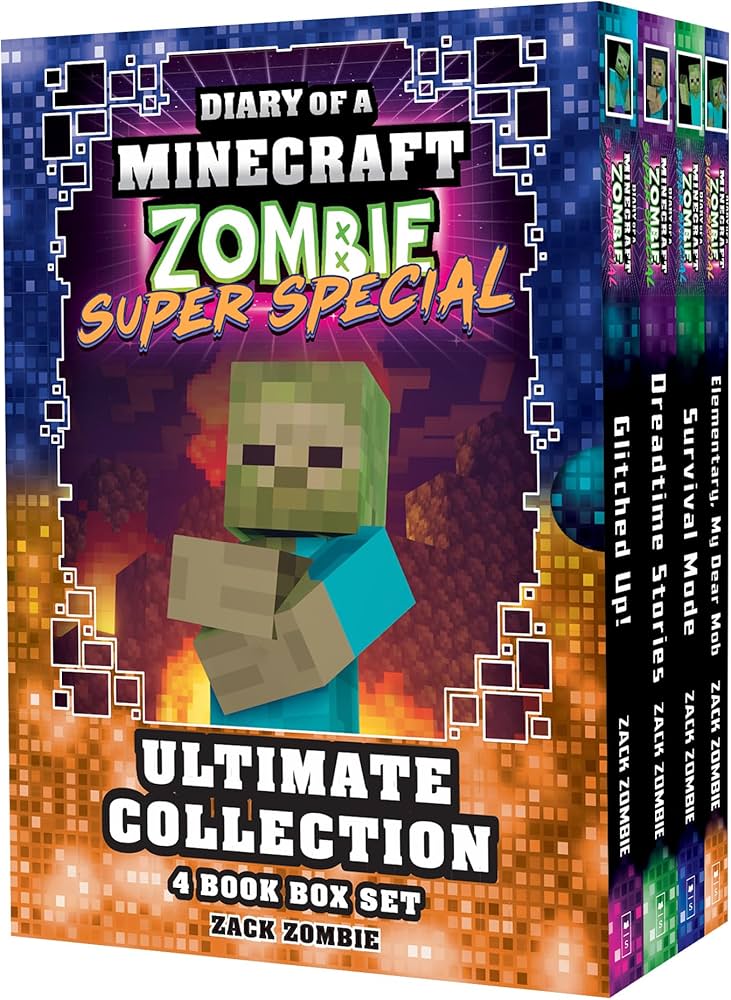 Diary of a Minecraft Zombie Super Special: Ultimate 4-Book