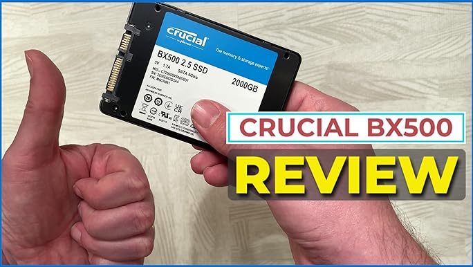 Amazon.com: Crucial BX500 2TB 3D NAND SATA 2.5-Inch Internal SSD