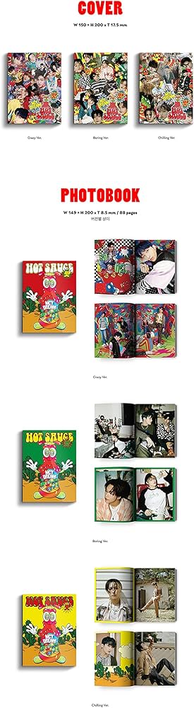 Amazon.com: NCT Dream - Hot Sauce [Photobook Crazy ver.] (The 1st
