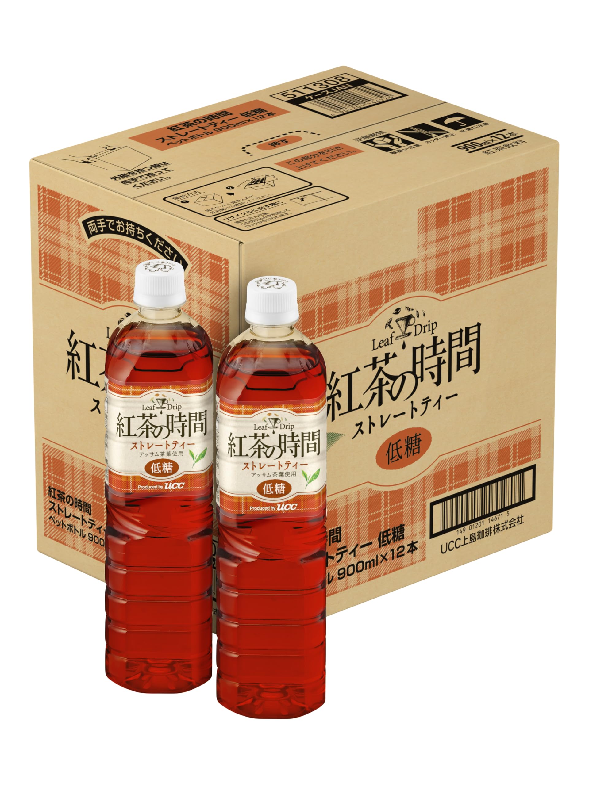Amazon.co.jp: Tea Time Straight Tea, Low Sugar Plastic Bottles