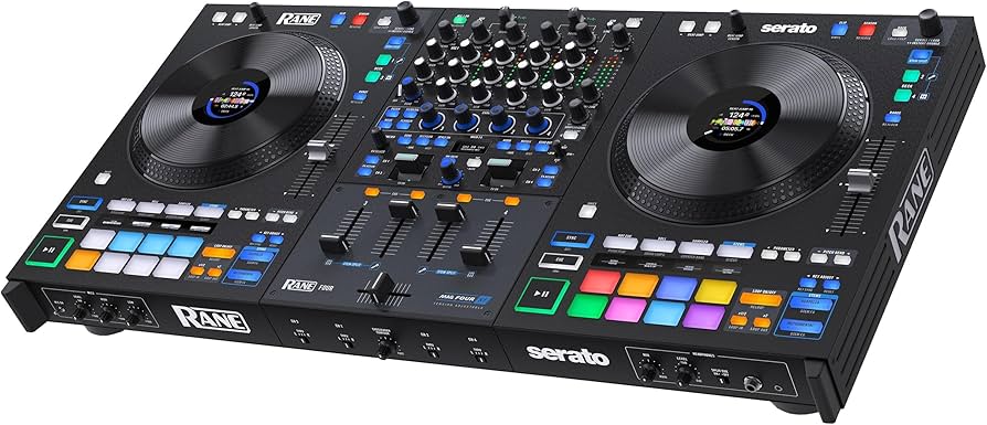 Amazon.com: Rane FOUR Stems DJ Controller with 4 Decks, 8.5