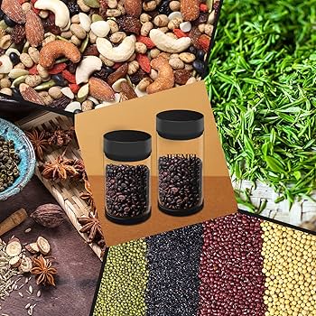 Amazon｜JUEMEL 自動密閉食品保存容器、キャンディーディスペンサー