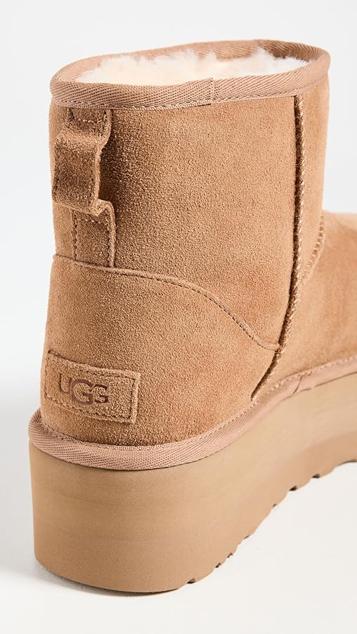 Amazon.com: UGG Women's Classic Mini Platform Boot, Chestnut, 7