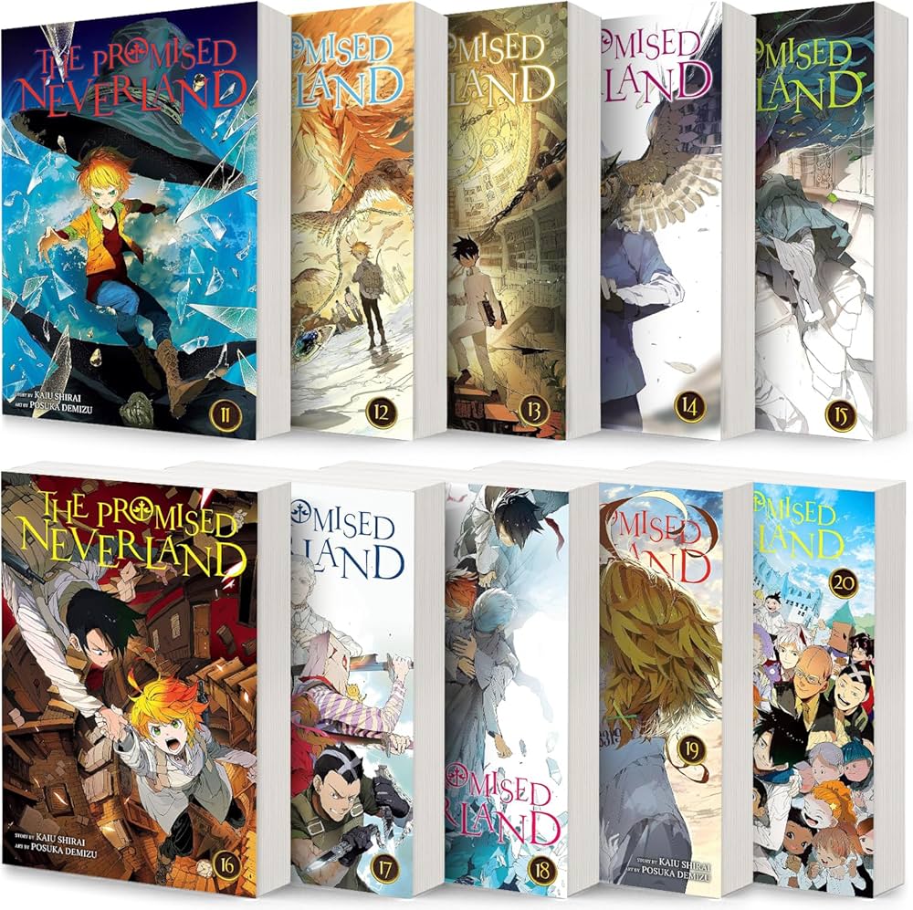 The Promised Neverland Vol (11-20): 10 Books Collection Set by
