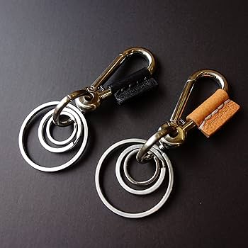 Amazon.co.jp: [エンダースキーマ] カラビナ キーホルダー (ナチュラル