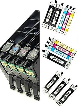 Amazon.co.jp: IB07CL4B＋IB07KB 4色5本セット (KB*2/CB/MB/YB) EPSON