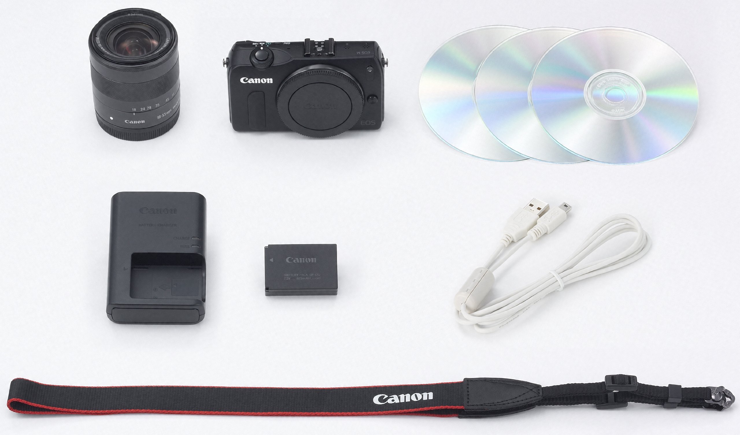 Amazon | Canon ミラーレス一眼カメラ EOS M レンズキット EF-M18-55mm